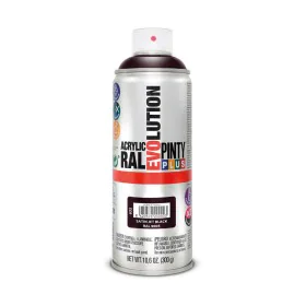 Tinta em spray Pintyplus Evolution RAL 9005 400 ml Acetinado Jet Black de Pintyplus, Sprays de pintura - Ref: S7902598, Preço...