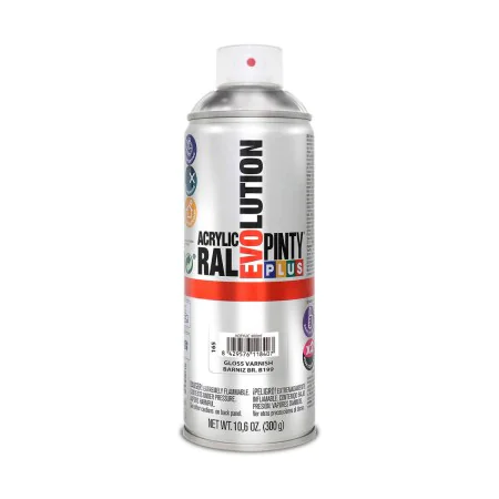 Vernis en Spray Pintyplus Evolution B199 400 ml Incolore de Pintyplus, Vernis - Réf : S7902610, Prix : 6,20 €, Remise : %