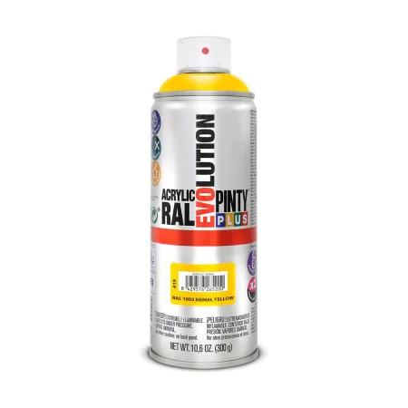 Peinture en spray Pintyplus Evolution RAL 1003 400 ml Signal Yellow de Pintyplus, Peintures à pulvériser - Réf : S7902611, Pr...