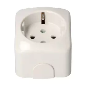 Base de enchufe Simon Blanco 3500 W 25 A Superficie de Simon, Tomas de corriente - Ref: S7902629, Precio: 22,25 €, Descuento: %