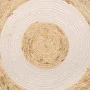 Carpet Alexandra House Living White Natural 100 x 100 cm Circular by Alexandra House Living, Rugs - Ref: D1630450, Price: 32,...