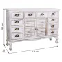 Credenza Alexandra House Living Bianco Legno di paulownia 33 x 78 x 113 cm di Alexandra House Living, Credenze e buffet - Rif...