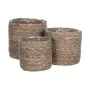 Set of Baskets Mica Decorations 3 Pieces Brown wicker by Mica Decorations, Storage baskets - Ref: S7902750, Price: 20,74 €, D...