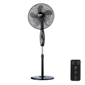 Ventilador de Pie EDM Negro 60 W de EDM, Ventiladores de pedestal - Ref: S7902771, Precio: 53,03 €, Descuento: %