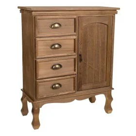 Hall Table with Drawers Alexandra House Living Brown Paolownia wood 30 x 80 x 65 cm by Alexandra House Living, Tables - Ref: ...