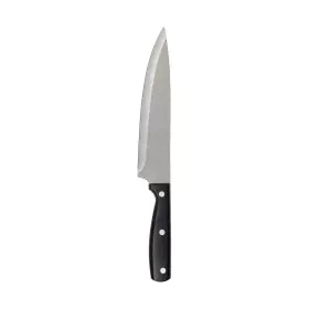 Couteau de cuisine Noir Acier inoxydable ABS 20 cm de BigBuy Chef, Couteaux de chef - Réf : S7903005, Prix : 7,70 €, Remise : %