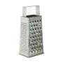 Grater 4 sides Stainless steel (24 x 11 x 7,5 cm) by BigBuy Cooking, Spiralizers, Manual Graters & Slicers - Ref: S7903008, P...