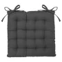 Cojín para sillas Atmosphera Gris oscuro 38 x 38 cm de Atmosphera, Accesorios - Ref: S7903221, Precio: 8,13 €, Descuento: %