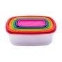 Set of 6 lunch boxes 5five polypropylene by 5five, Food storage - Ref: S7903228, Price: 9,60 €, Discount: %