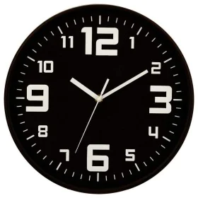 Orologio da Parete 5five Nero polipropilene (Ø 30 cm) di 5five, Orologi da parete - Rif: S7903238, Prezzo: 16,26 €, Sconto: %