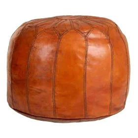 Pouffe Alexandra House Living Leather 48 x 35 x 48 cm by Alexandra House Living, Bean Bags - Ref: D1630465, Price: 145,43 €, ...