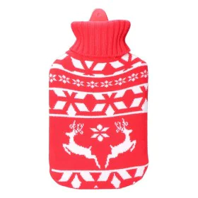 Hot Water Bottle EDM Rojo/Blanco 2 L by EDM, Hot and cold treatments - Ref: S7903460, Price: 10,15 €, Discount: %