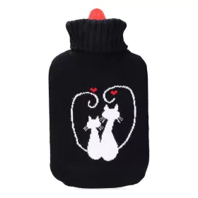 Bolsa de Agua Caliente EDM Negro Negro/Blanco Lana (2 L) de EDM, Tratamientos de frío y calor - Ref: S7903469, Precio: 9,14 €...