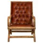 Fauteuil Alexandra House Living Marron Naturel 98 x 94 x 65 cm de Alexandra House Living, Chaises - Réf : D1630467, Prix : 45...