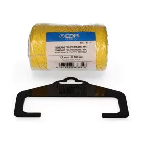 écheveau tressé EDM Jaune polypropylène de EDM, Canettes - Réf : S7903556, Prix : 4,99 €, Remise : %