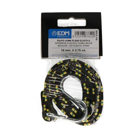 Bungee cord EDM Bicoloured Flat 75 cm by EDM, Tensioning Belts - Ref: S7903565, Price: 5,84 €, Discount: %