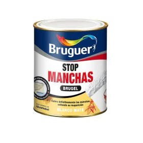 Peinture Bruguer 5056560 Inodore Antitaches Blanc 750 ml Mat de Bruguer, Bâches de protection - Réf : S7903619, Prix : 23,32 ...