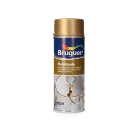 Pintura en spray Bruguer 5198001 Metalizado Dorado 400 ml de Bruguer, Sprays de pintura - Ref: S7903661, Precio: 11,86 €, Des...