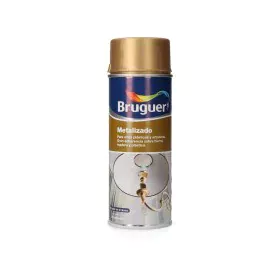 Pintura en spray Bruguer 5198001 Metalizado Dorado 400 ml de Bruguer, Sprays de pintura - Ref: S7903661, Precio: 11,39 €, Des...