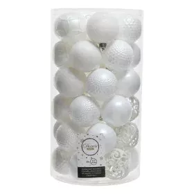 Bolas de Navidad Decoris Blanco Ø 6 cm (37 Piezas) de Decoris, Navidad - Ref: S7903781, Precio: 16,94 €, Descuento: %