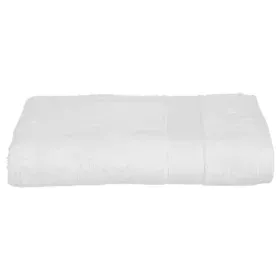 Telo da bagno Atmosphera Cotone Bianco 450 g/m² (70 x 130 cm) di Atmosphera, Asciugamani - Rif: S7903849, Prezzo: 15,28 €, Sc...