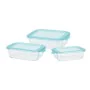 3 Lunchbox-Set Excellent Houseware Kristall von Excellent Houseware, Lagerung von Lebensmitteln - Ref: S7903938, Preis: 19,40...