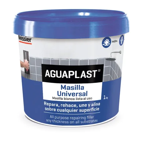 mastic Aguaplast 70048-003 Universel Blanc 1 kg de Aguaplast, Pâtes à reboucher - Réf : S7904038, Prix : 8,83 €, Remise : %