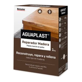 Kunststoffpulver Aguaplast 70608-001 Hellbraun 1 kg von Aguaplast, Holzkitt - Ref: S7904042, Preis: 7,89 €, Rabatt: %