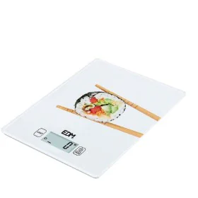 Báscula de Cocina EDM Blanco 5 kg (14 x 19.5 cm) de EDM, Básculas de cocina - Ref: S7904179, Precio: 14,83 €, Descuento: %