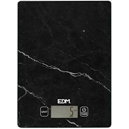 Báscula de Cocina EDM Negro 5 kg (14 x 19.5 cm) de EDM, Básculas de cocina - Ref: S7904181, Precio: 14,69 €, Descuento: %