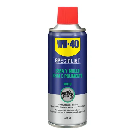 Abrilhantador WD-40 Motocicleta Cera 400 ml de WD-40, Produtos de limpeza - Ref: S7904270, Preço: 12,80 €, Desconto: %