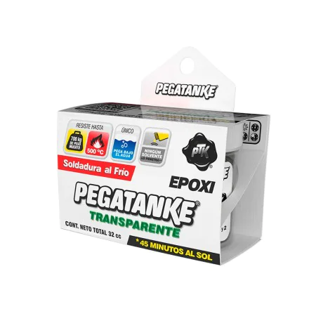 Kaltverschweißung PEGATANKE Epoxi Durchsichtig 32 ml von PEGATANKE, Epoxid-Klebstoffe - Ref: S7904362, Preis: 12,90 €, Rabatt: %