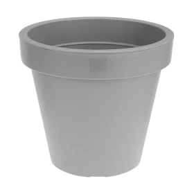 Pot Plastiken Gris polypropylène (Ø 26 cm) de Plastiken, Pots de fleurs - Réf : S7904483, Prix : 5,88 €, Remise : %