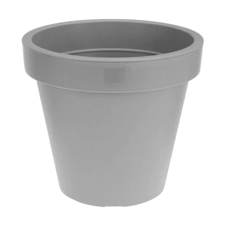 Pot Plastiken Gris polypropylène (Ø 30 cm) de Plastiken, Pots de fleurs - Réf : S7904484, Prix : 6,56 €, Remise : %