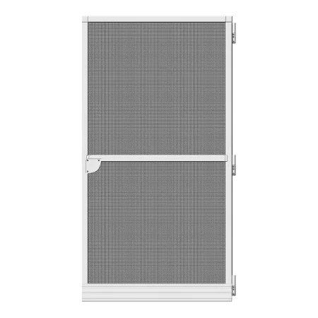 Moustiquaire Schellenberg Porte Fibre de Verre Aluminium Blanc (100 x 210 cm) de Schellenberg, Vitres - Réf : S7904562, Prix ...