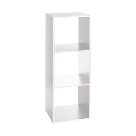 Estantes 5five Madeira Branco (34,4 x 32 x 100,5 cm) de 5five, Unidades de estantes - Ref: S7904593, Preço: 37,07 €, Desconto: %