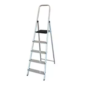 5-step folding ladder EDM Aluminium (45 x 10,5 x 172 cm) by EDM, Folding Steps - Ref: S7904811, Price: 57,11 €, Discount: %