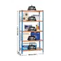 Étagère Simon Rack Simonclick Plus 5/500 900 kg Métal 5 Etagères (200 x 100 x 50 cm) de Simon Rack, Étagères de rangement - R...