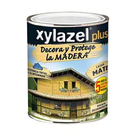 Lasure Xylazel Plus Decora 750 ml Marron Mat de Xylazel, Bâches de protection - Réf : S7904858, Prix : 26,24 €, Remise : %