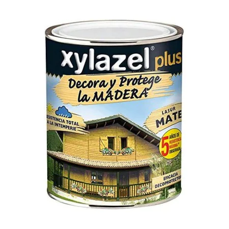 Lasure Xylazel Plus Decora 750 ml Marron Mat de Xylazel, Bâches de protection - Réf : S7904858, Prix : 26,45 €, Remise : %