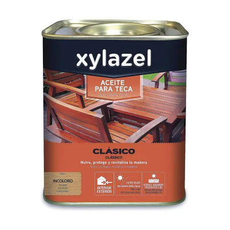 Oil Xylazel Teak 750 ml Colourless by Xylazel, Oils - Ref: S7904878, Price: 17,65 €, Discount: %