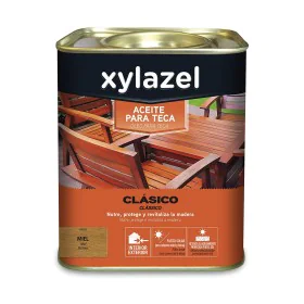 Huile pour teck Xylazel Classic Miel 750 ml Mat de Xylazel, Huiles - Réf : S7904881, Prix : 17,52 €, Remise : %