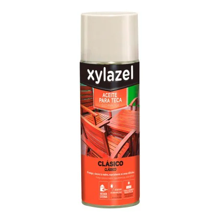 Teak oil Xylazel Classic Spray Honey 400 ml by Xylazel, Oils - Ref: S7904887, Price: 12,48 €, Discount: %