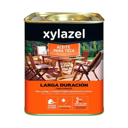 Teak oil Xylazel Long lasting Natural 750 ml Matt by Xylazel, Oils - Ref: S7904890, Price: 22,98 €, Discount: %