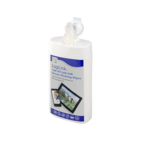 Moist Wipes for Screens LogiLink RP0010 (100 Units) by LogiLink, Cleaning - Ref: S7905174, Price: 5,78 €, Discount: %