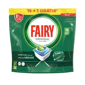 Pastillas para Lavavajillas Fairy Original 16 Cápsulas de Fairy, Detergentes - Ref: S7905228, Precio: 8,00 €, Descuento: %