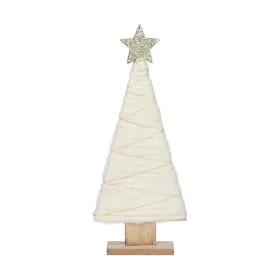 Sapin de Noël Black Box Bois Blanc (13 x 5 x 31 cm) de Black Box, Noël - Réf : S7905276, Prix : 7,80 €, Remise : %