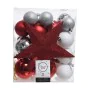 Weihnachtsbaumkugeln Decoris 33 Stücke Rojo/Blanco von Decoris, Weihnachten - Ref: S7905294, Preis: 18,31 €, Rabatt: %