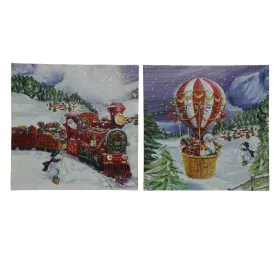 Painting Ornamental LED Christmas 38 x 38 cm by BigBuy Christmas, Christmas - Ref: S7905393, Price: 15,11 €, Discount: %