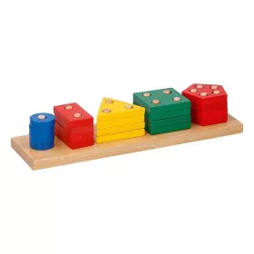 Building Blocks Game 20 Pieces 1,4 x 8,6 x 31 cm Wood by BigBuy Kids, Sorting, Stacking & Plugging Toys - Ref: S7905517, Pric...